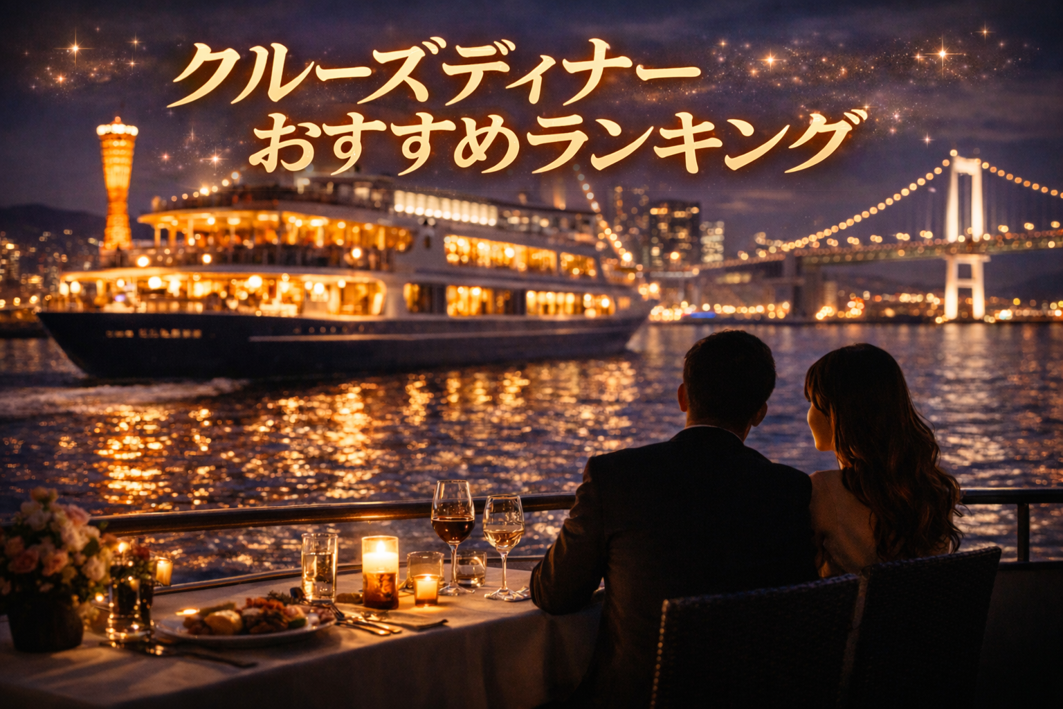 【2026年最新】クルーズディナーおすすめランキング|カップルで行きたい特別な夜を厳選比較