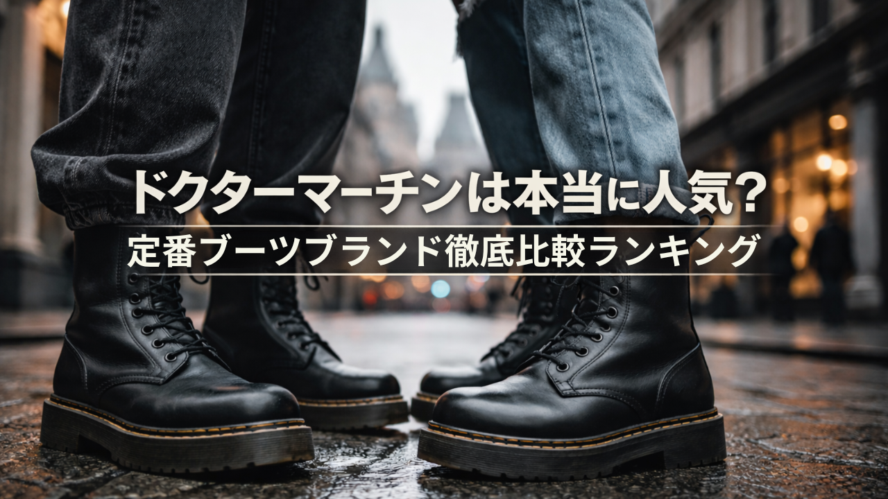 Dr. Martensは本当に人気？定番ブーツブランド徹底比較ランキング
