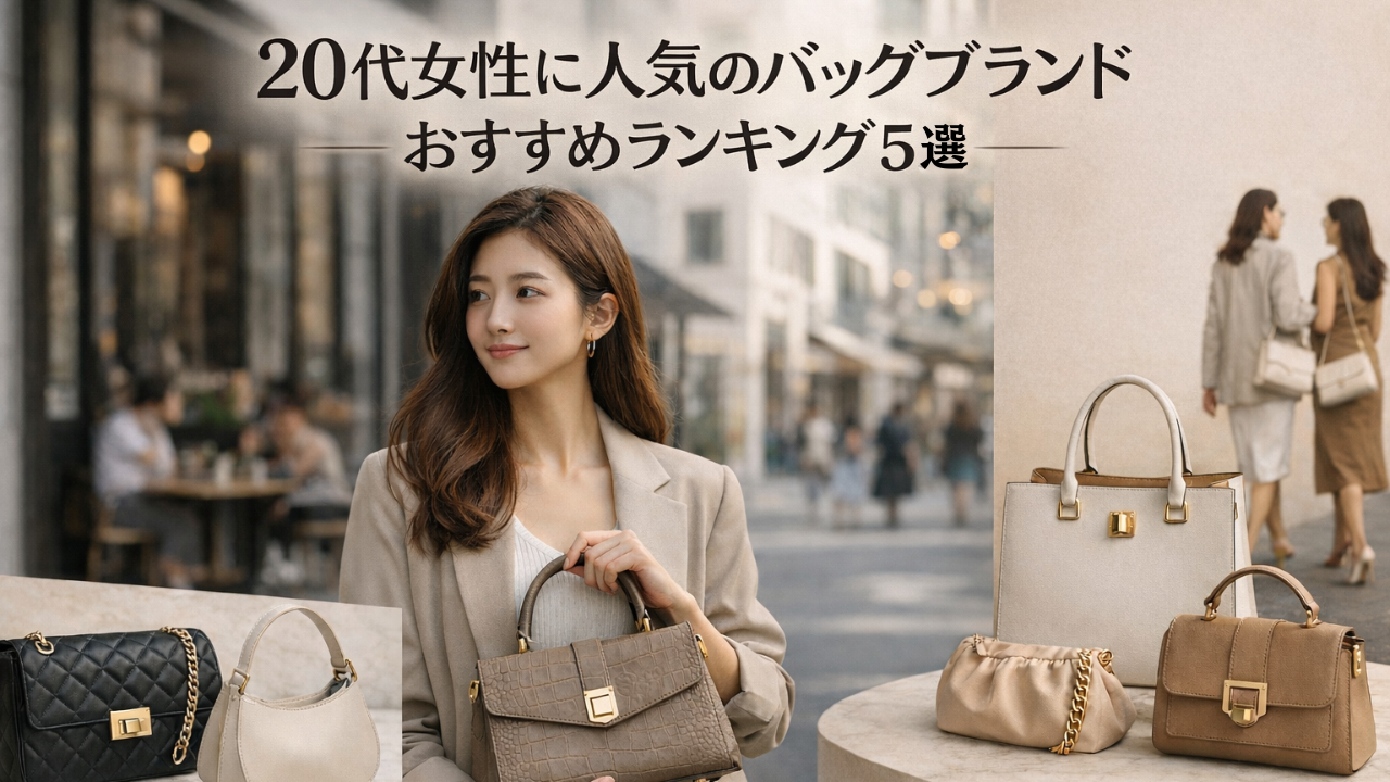 20代女性に人気のバッグブランドおすすめランキング5選｜通学・普段使いにおすすめの高見えブランド比較