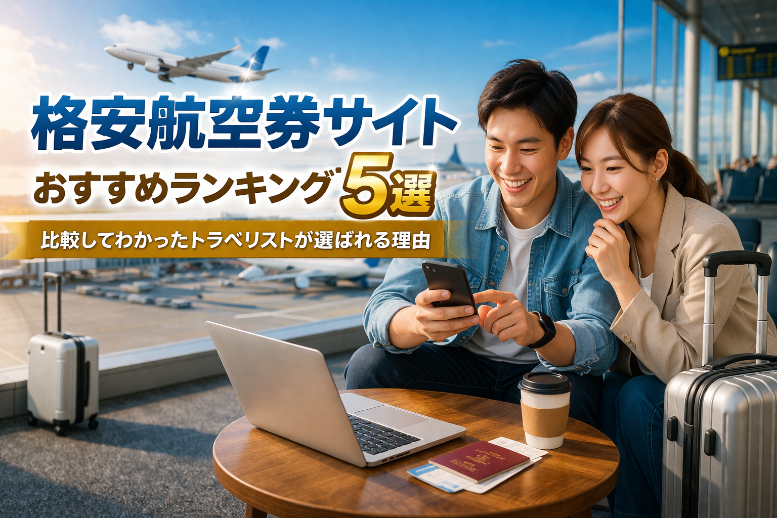 格安航空券サイトおすすめランキング5選|比較してわかったトラベリストが選ばれる理由