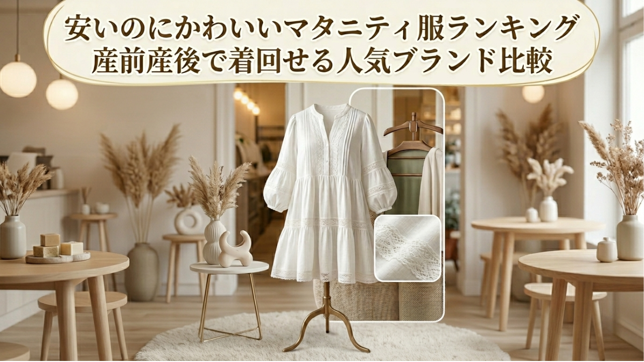 安いのにかわいいマタニティ服ランキング｜産前産後で着回せる人気ブランド比較