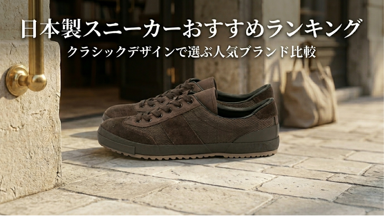日本製スニーカーおすすめランキング｜クラシックデザインで選ぶ人気ブランド比較