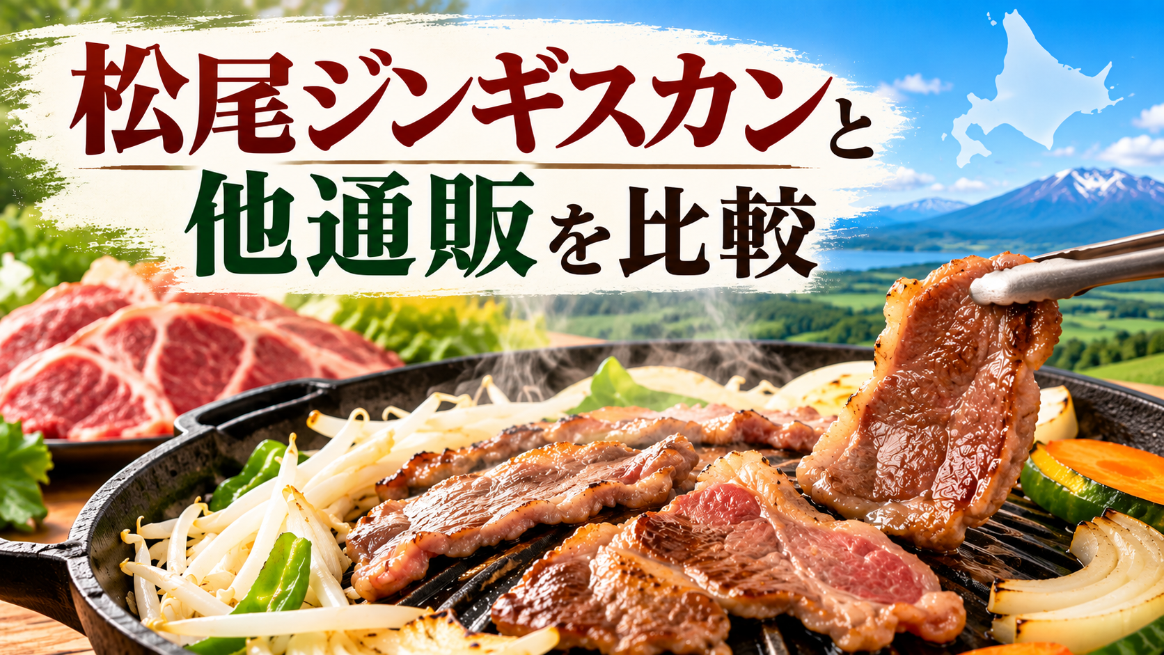 松尾ジンギスカンと他通販を比較｜商品・料金・特徴・選び方を解説